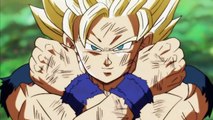 Goku Turn Into Super Saiyan 3 In tournament of power | Goku vs Kale & Caulifla (English Dub)