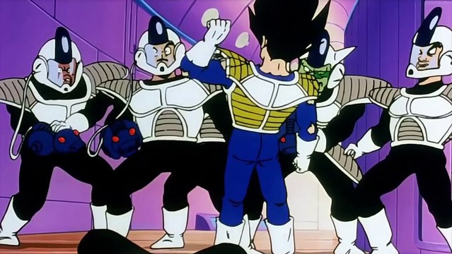 Vegeta Kills Frieza's Guards [DBZ Remastered]