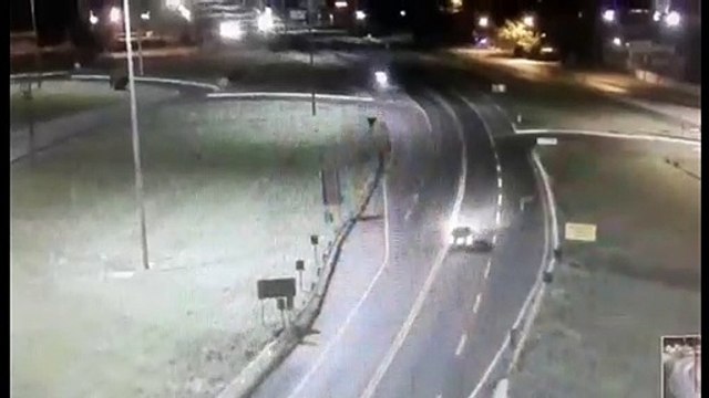 Câmera registra acidente em que motociclista morreu na BR-277, em Cascavel