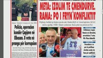 Ora Juaj, Shtypi Ditës - Meta: Izolim të cmendurve, Rama: Po i fryn konfliktit