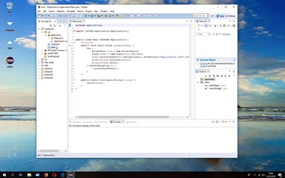 clipboard using in Java