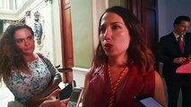 Declaraciones de Patricia Hernández (PSOE) tras ser elegida alcaldesa