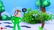 LUKA SUPERHERO BABY POLICE STOPS WILD BIGFOOT  Play Doh Cartoons For Kids