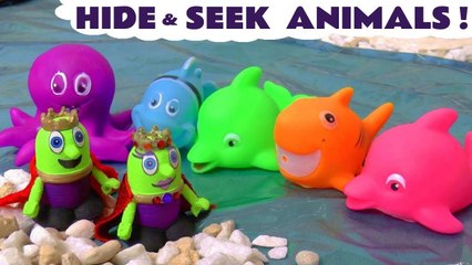 Hide and Seek Learn Colors Learn English Animals Challenge with Thomas and Friends and the Funny Funlings in this Family Friendly Full Episode English Story for Kids