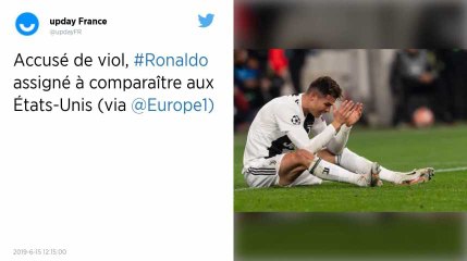 Accusé de viol, Cristiano Ronaldo assigné à comparaître aux États-Unis
