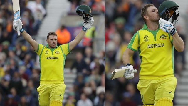 World Cup 2019 Australia vs Srilanka : Aaron Finch departs after brilliant 153 | वनइंडिया हिंदी