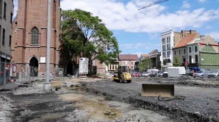 Les nouvelles étapes concernant les travaux de la Grand-Place de Mouscron (juin 2019)