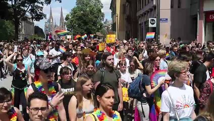 La marche des fiertés 2019  à Strasbourg
