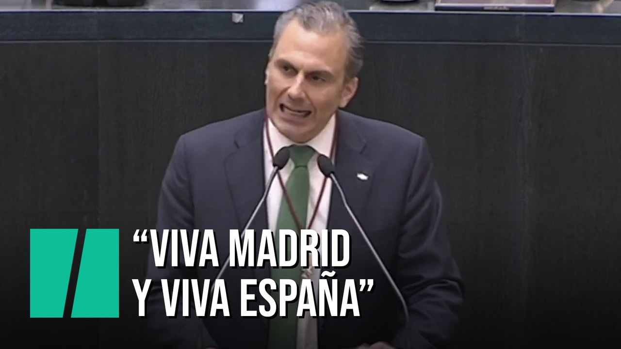 "Viva Madrid, viva España", la primera intervención de Ortega-Smith en el ayuntamiento de Madrid