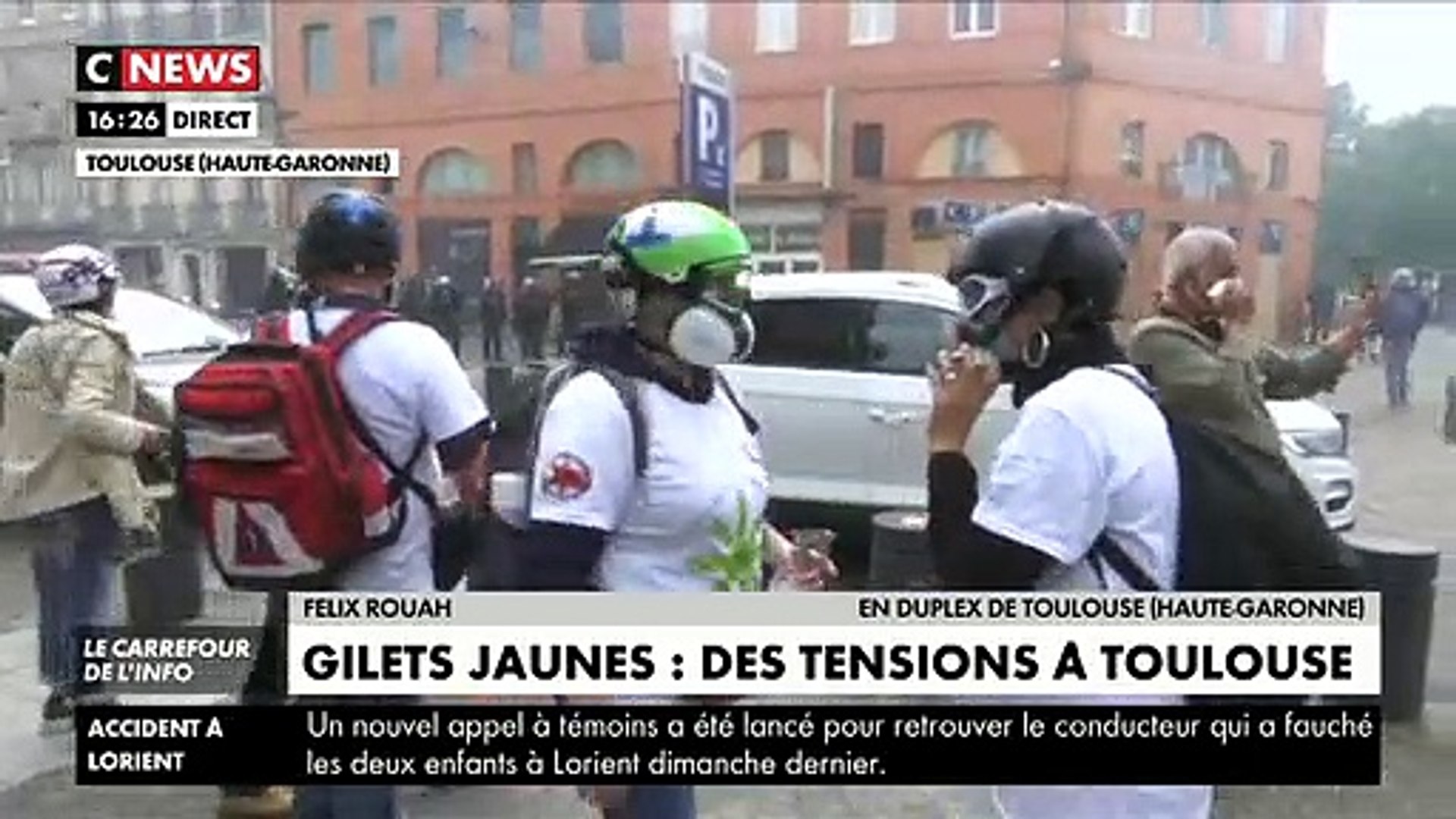 Incidents à Toulouse Lors De La Manifestation Des Gilets Jaunes Samedi 15 Juin 2019