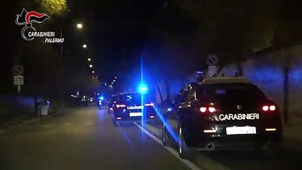 Palermo - Operazione Over carabinieri in azione (30.06.19)