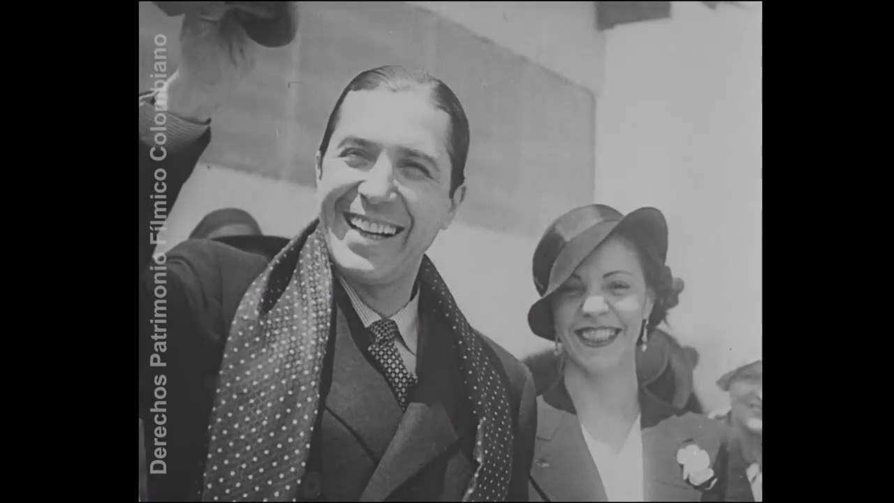 CARLOS GARDEL - ÚLTIMAS IMÁGENES - CANAL TELEMEDELLÍN
