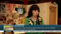 Argentina: exposición sobre la lucha de las mujeres por sus derechos
