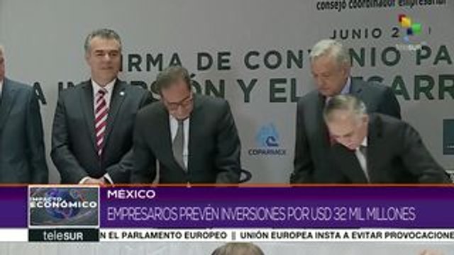 México: empresarios prevén inversiones por 32 mil mdd