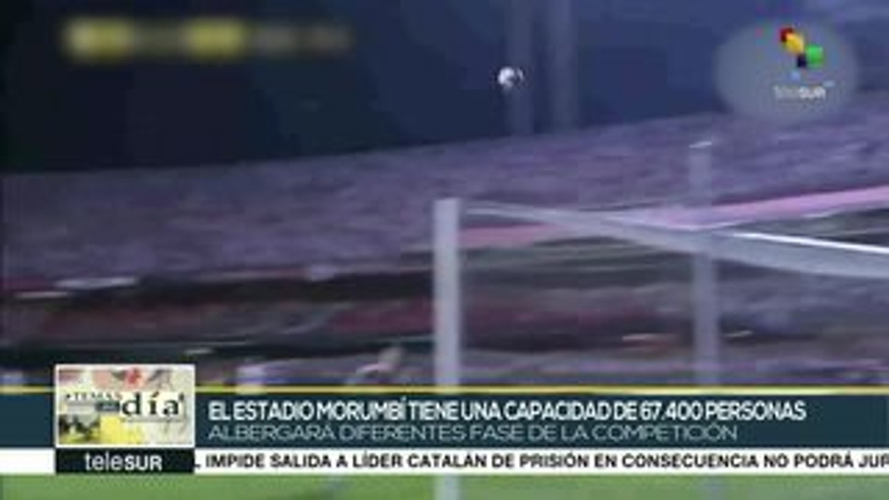 Morumbi de Sao Paulo alberga primer partido de Copa América de fútbol