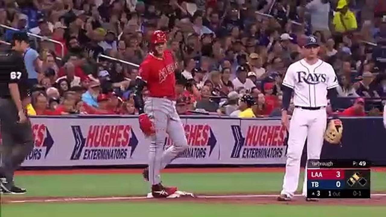 大谷翔平 サイクルヒット  - Shohei Ohtani Angels - Rays Vs Angels