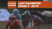 Last Kilometer / Dernier kilomètre - Étape 7 / Stage 7 - Critérium du Dauphiné 2019