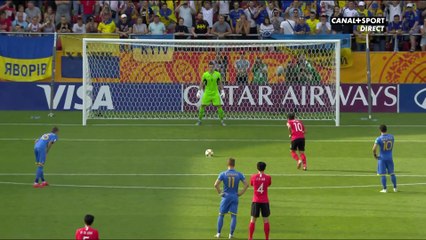 Coupe du Monde U-20 de la FIFA - Les coréens ouvrent le score sur penalty