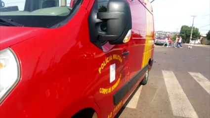 Acidente é registrado no Floresta, em Cascavel