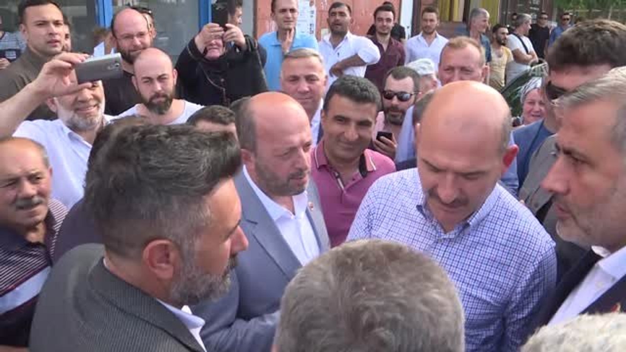 Soylu: "Gezide otelini tahsis edenler, erzak tahsis edenler, bugün uçağını tahsis ediyorlar" -...