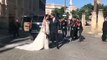 ¡Así ha sido la salida de Sergio Ramos y Pilar Rubio de la Catedral de Sevilla tras su boda!