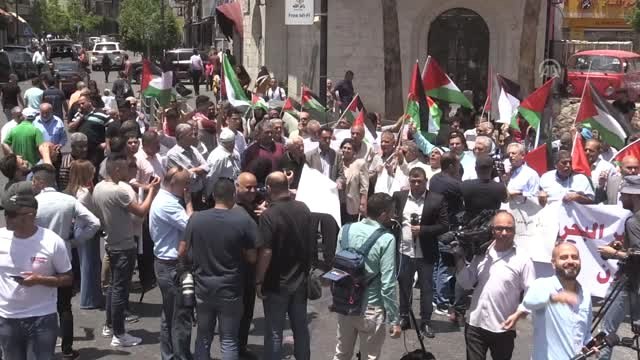 Batı Şeria'da Yüzyılın Anlaşması planı ve Bahreyn'deki çalıştay protesto edildi