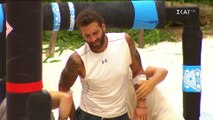Survivor: Τραυματίστηκε πριν καλά καλά ξεκινήσει ο αγώνας - Ο Τανιμανίδης διέκοψε το παιχνίδι