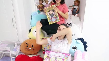 KORELİLER EVİMİZİ BASTI! Yastıktan Ne Çıkarsa Görev Challenge! BTS Yastıkları Bidünya Oyuncak 