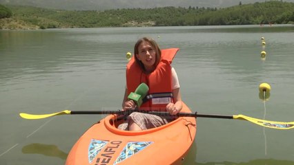 Garat me Kajak: Aktiviteti në liqenin e Fishtës në Lezhë - Top Channel