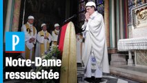 Notre-Dame : la première messe depuis l'incendie a été célébrée