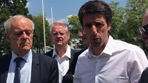 Tony Estanguet et la ministre des Sports lancent le label Terre de jeux 2024 à Rennes