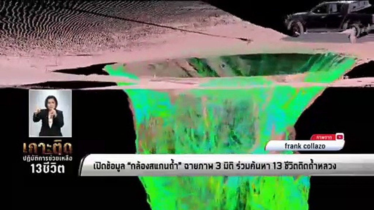 เปิดข้อมูล "กล้องแสกนถ้ำ" ฉายภาพ 3 มิติ ร่วมค้น...