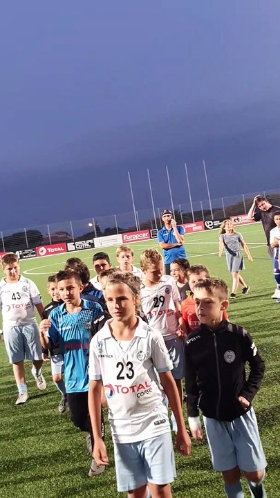 Tournoi U11 Borgo Remise des prix EFB vainqueurs