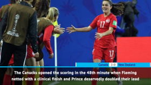 Fast Match Report - Canada 2-0 New Zealand