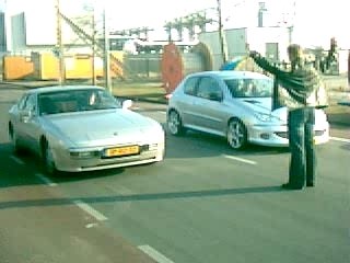 Peugeot 206 gti vs Porsche 944