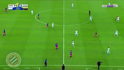 Argentina - Colombia but Martinez goal 0-1