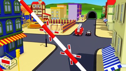 The Car Patrol: Fire Truck and Police Car Fight the Crime in Car City | Trucks cartoon for children