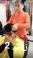 Chinese Hair Dresser new cutting 2019