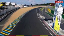 Sur le circuit des 24 Heures du Mans