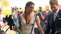 El chascarrillo de Sergio Ramos en su boda con Pilar Rubio