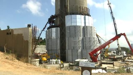 Küçük Çamlıca'daki Radyo-TV Kulesi inşaatında sona geliniyor