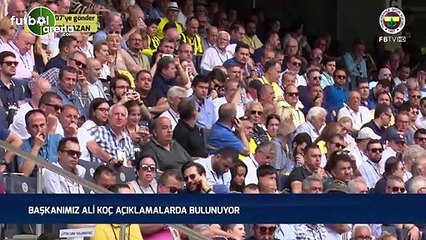 Ali Koç'un Mali Genel Kurulu'ndaki açıklamaları