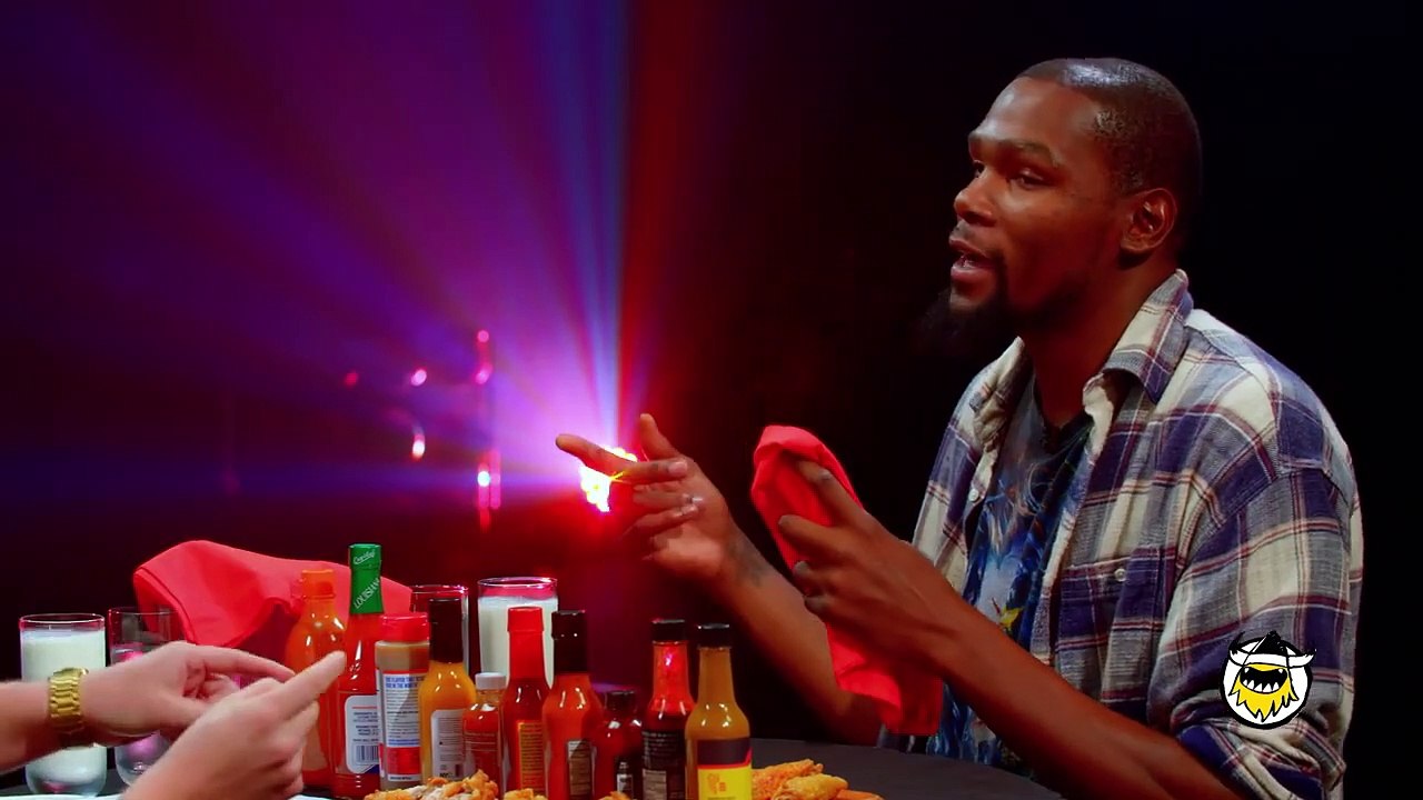Kevin Durant Sweats It Out Over Spicy Wings | Hot Ones