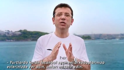 İmamoğlu'ndan gençlere 23 Haziran mesajı: Yurtlarda kalan İstanbul seçmeni arkadaşlarınıza evlerinizde yer açın