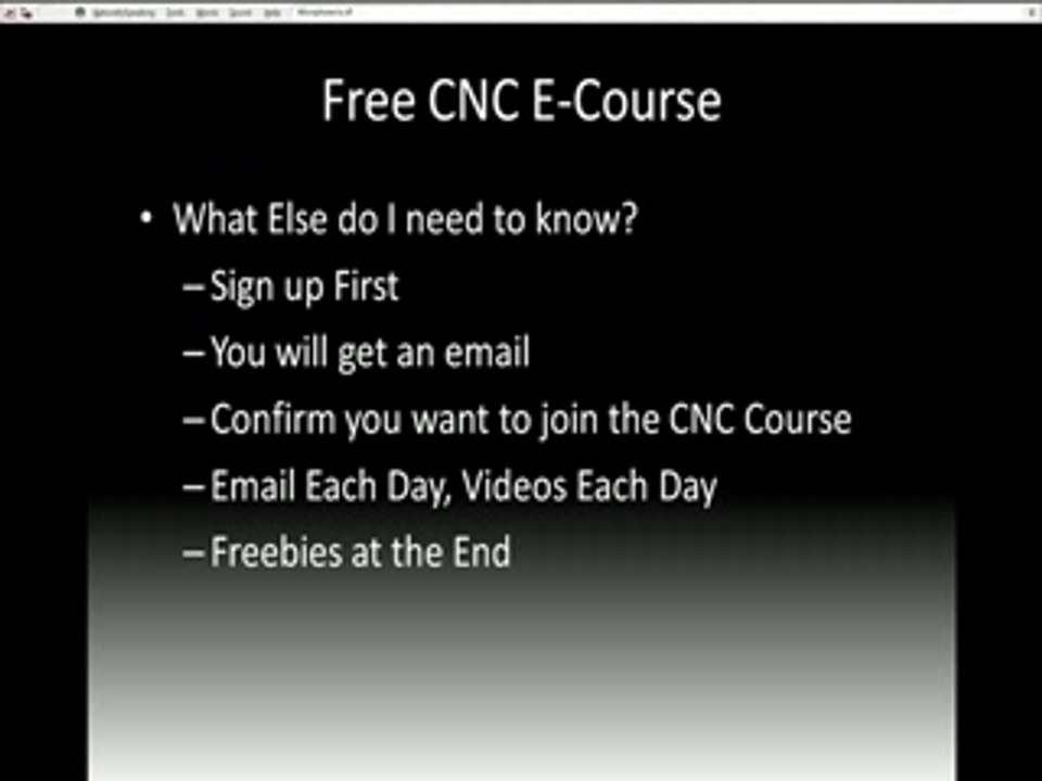 CNC Basics E-Course | Learn CNC Tutorial Video | ...