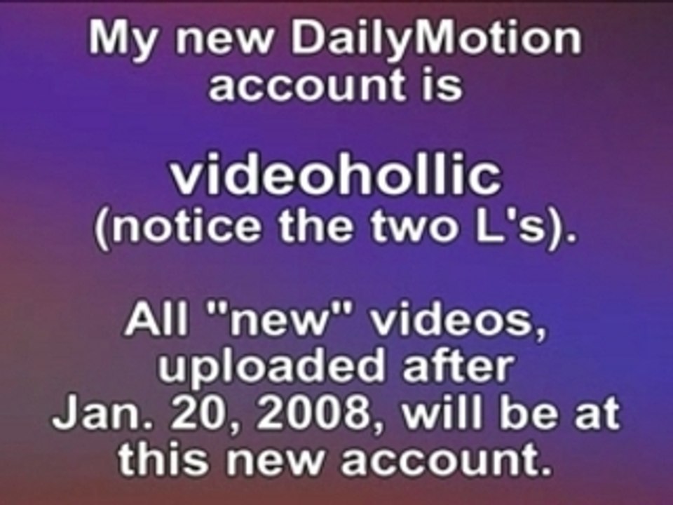 SPECIAL NOTICE from TVNUT!!