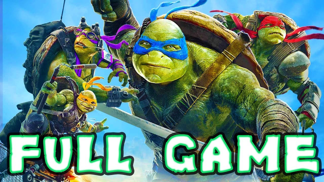 Teenage Mutant Ninja Turtles: Out of the Shadows FULL GAME Movie Longplay  (PC, X360, PS3)