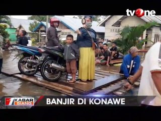 Makin Parah! Banjir Masih Rendam Konawe Utara