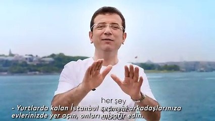 Ekrem İmamoğlu'ndan gençlere 23 Haziran çağrısı