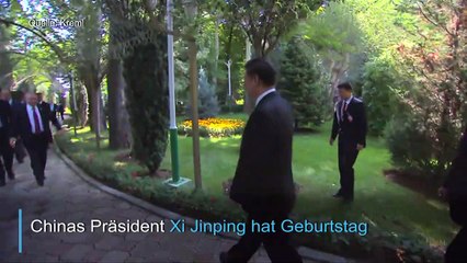 Putin schenkt Xi Eiscreme zum Geburtstag